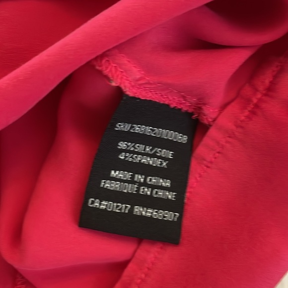 Pink Silk Tank Top - Picture 4 of 5